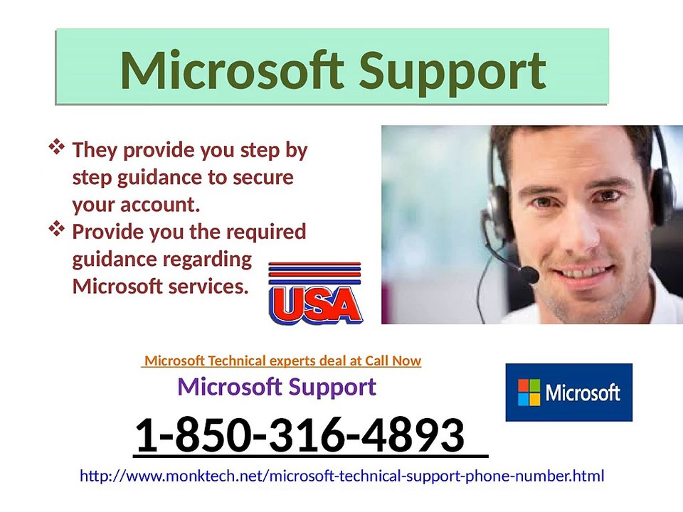 How to get the dependable and strong Microsoft Support 1-850-316-4893?