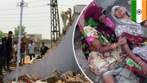 Wall collapses at wedding in India killing dozens of guests