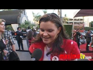 HEATHER TOM Interview at The 2009 Hollywood Christmas Parade