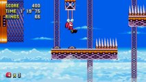 Sonic Mania - Knuckles dans la Flying Battery Zone