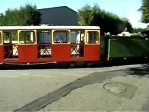 la loco à vapeur du CFT Anse en voie de 38 cm en ligne