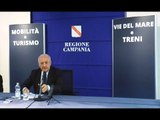 Campania - De Luca presenta piano mobilità per stagione turistica (11.05.17)