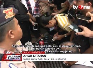 Suara Ahok dari balik Jeruji Brimob