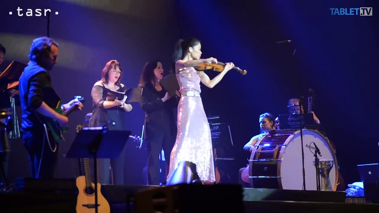 V Bratislave koncertovala huslistka Vanessa Mae