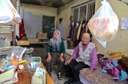Evleri Yanan Yaşlı Çift, Balkon Boşluğunda Yaşıyor