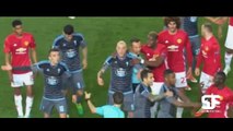 Bailly & Roncaglia Red Card Scenes ● Manchester United Vs Celta Vigo Crazy Fights