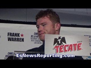 CANELO KEEPS IT 100!! "MANY AREN'T GONNA LIKE IT & WON'T AGREE BUT I AM THE BEST!!" - EsNews Boxing