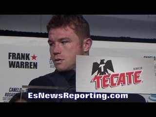 CANELO: WE ALREADY KNEW WHAT GOLOVKIN WAS; CONFIRMS SMITH K.O. AS LAST FIGHT AT 154LBS