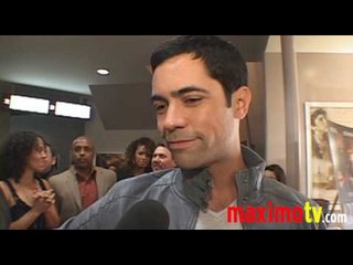 DANNY PINO Interview at ACROSS THE HALL Premiere