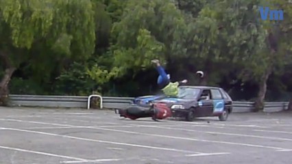 Images choc pour sensibiliser les jeunes à la conduite sous influence