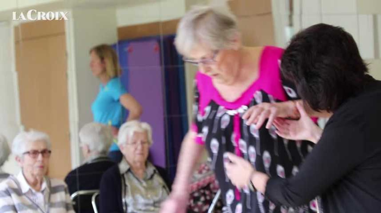 Résidence de l'Abbaye, l'atelier marche et équilibre