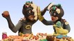 Batman Challenge Eat it or Wear it Food Fight Batwoman Superheroes Stop Motion Comics(1)