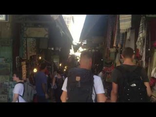 walking in old city of jerusalem - where you can buy ANYTHING esnews