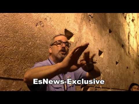 one of the stones of the western wall in jerusalem is 13 meters 43 feet and 15 feet deep