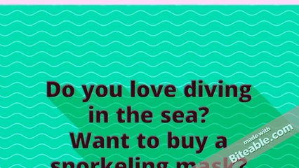 Trendy Kids Snorkel Set in Australia