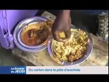 Côte d’ivoire : La pâte d’arachide mélangée au carton broyé puis vendue