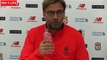 Klopp's West Ham vs LFC Press Conference