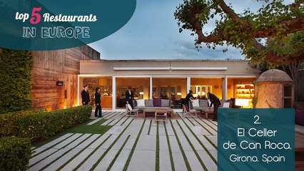 Gustavo De Aristegui enumera los cinco mejores restaurantes en Europa