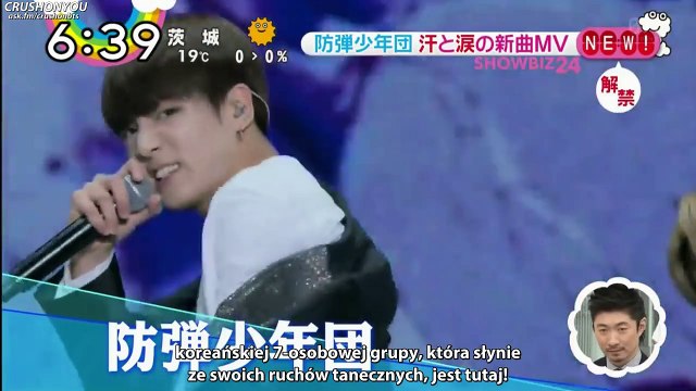 [POLSKIE NAPISY] 170502 Nippon TV's ZIP! BTS