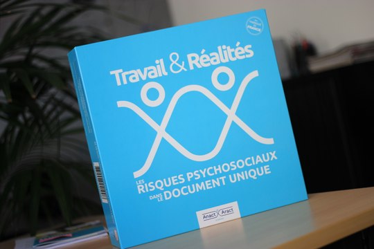 Les Risques Psychosociaux dans le DU : explication du jeu par Marie-Benoîte Sanglerat, chargée de mission à l'Anact.