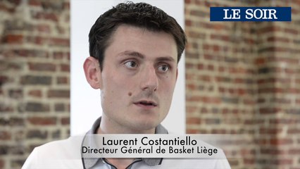 Basket : Laurent Costantiello - Liège Basket 2