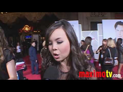 ANNA MARIA PEREZ DE TAGLE Interview at OLD DOGS Premiere