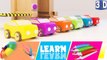 Learn Colors for Childrens with Cars - Educational Video   Cars Toys for Kids w Nursery Rhymes