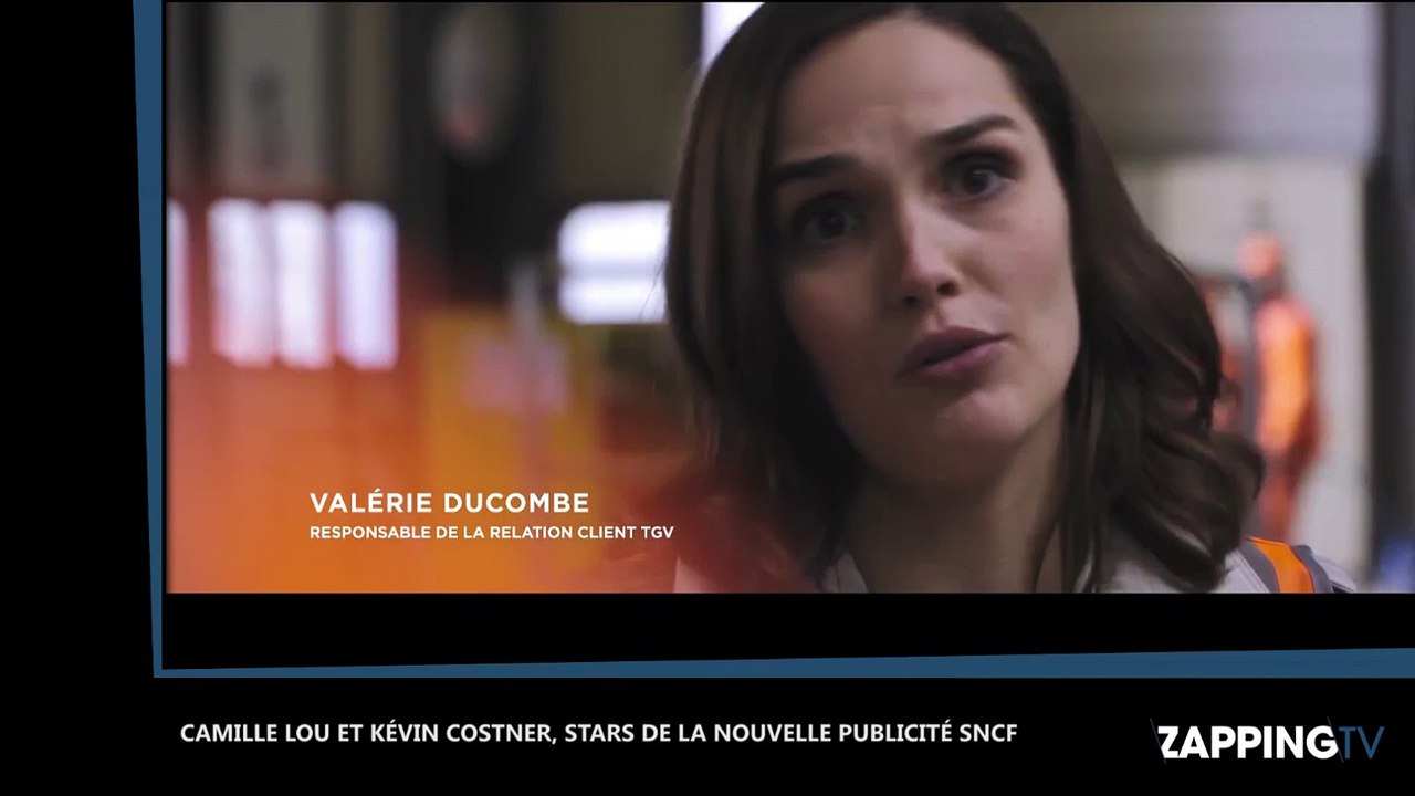 Kevin Costner et Camille Lou réunis à l’écran : la SNCF s’offre un casting de choix (vidéo)