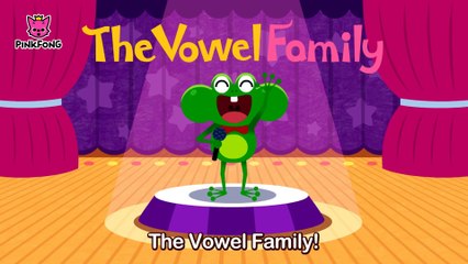 The Vowel Family _ Super Phonics _ Songs for Children