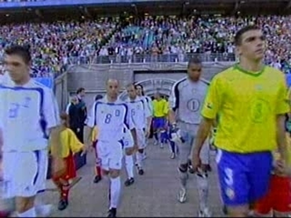 Bresil Vs Grece - confederation 2005 - Adriano, Robinho, Ju