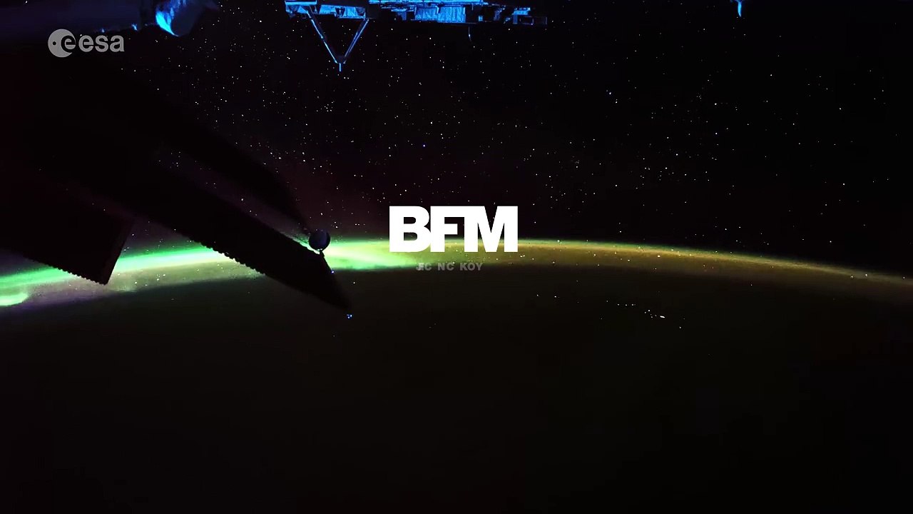 Thomas Pesquet saisit des aurores boréales depuis l’espace