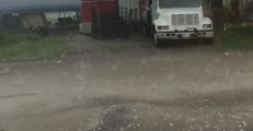 Heavy Hail Creates Dangerous Driving Conditions in Oklahoma