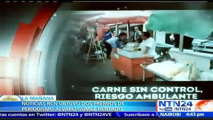 Entregan galardón ‘Vida y Obra’ al director de Club de Prensa de NTN24 en los premios de periodismo colombiano Álvaro Gó