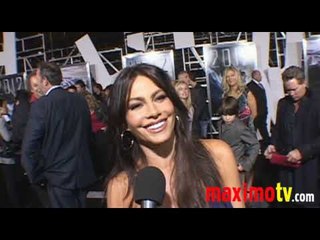 SOFIA VERGARA Entrevista en la 2012 Premiere