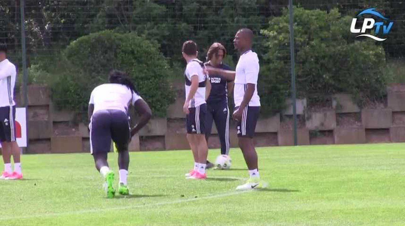A l'entraînement avec... Maxime Lopez !