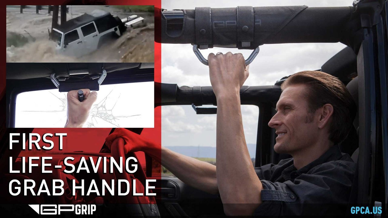 GP-Grip Jeep Wrangler Life-saving Grab Handles...