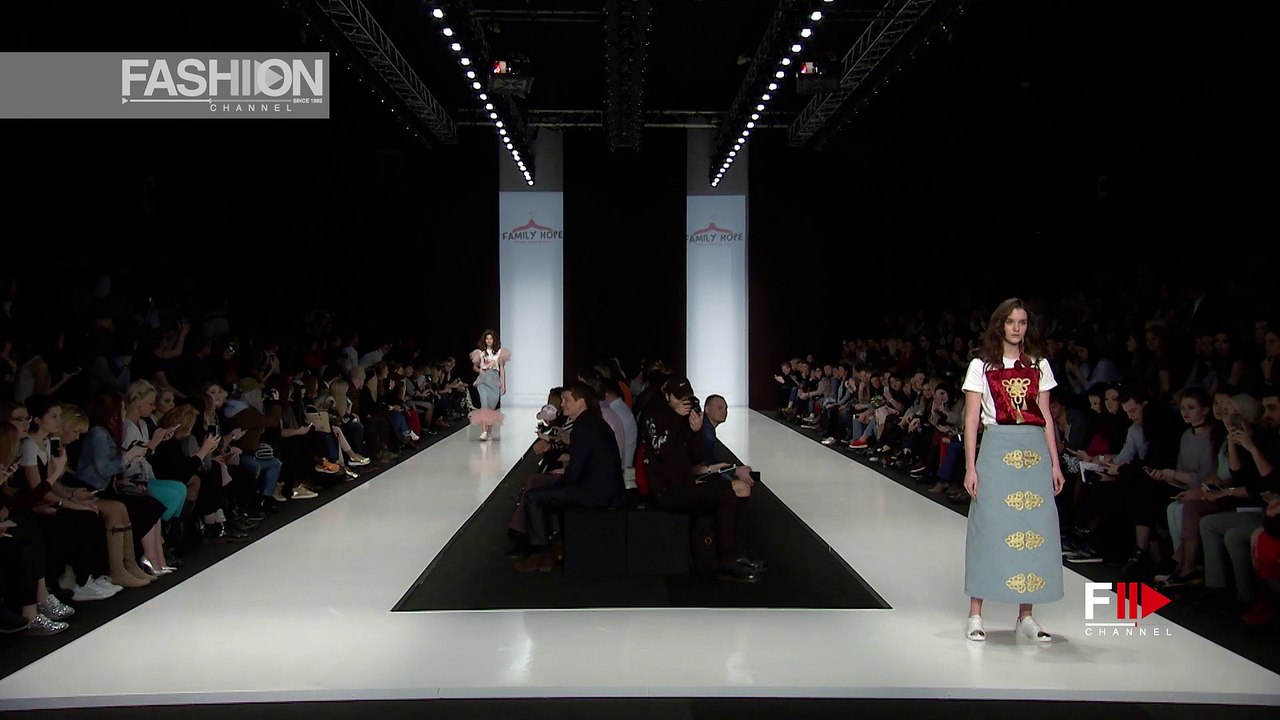 FAMILY HOPE FashionTime Designers Moscow Fall Winter 2017 2018 - Fashion Channel