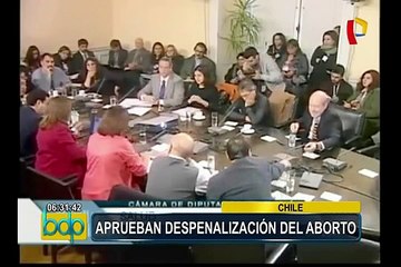 Aprueban despenalización del aborto en la comisión de salud en Chile