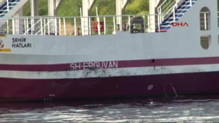 Arabalı Vapur Tekneye Çaptı 2