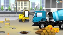 Traktor Animacje i inne - Mądry Traktorek Ciężka Praca | Tractors for Kids - Animations