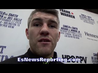 LIAM SMITH EXPECTS CANELO TO BE A LIGHTHEAVYWEIGHT COME FIGHT TIME - EsNews Boxing