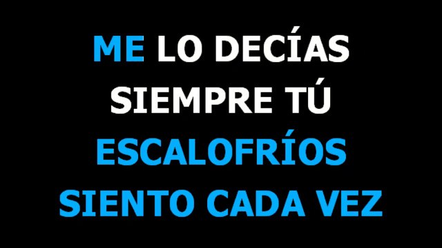 Disparame dispara - Laura Pausini - Karaoke - Letra