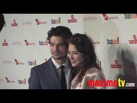 LYNN COLLINS and STEVEN STRAIT at 3rd Annual ROCK THE KASBAH