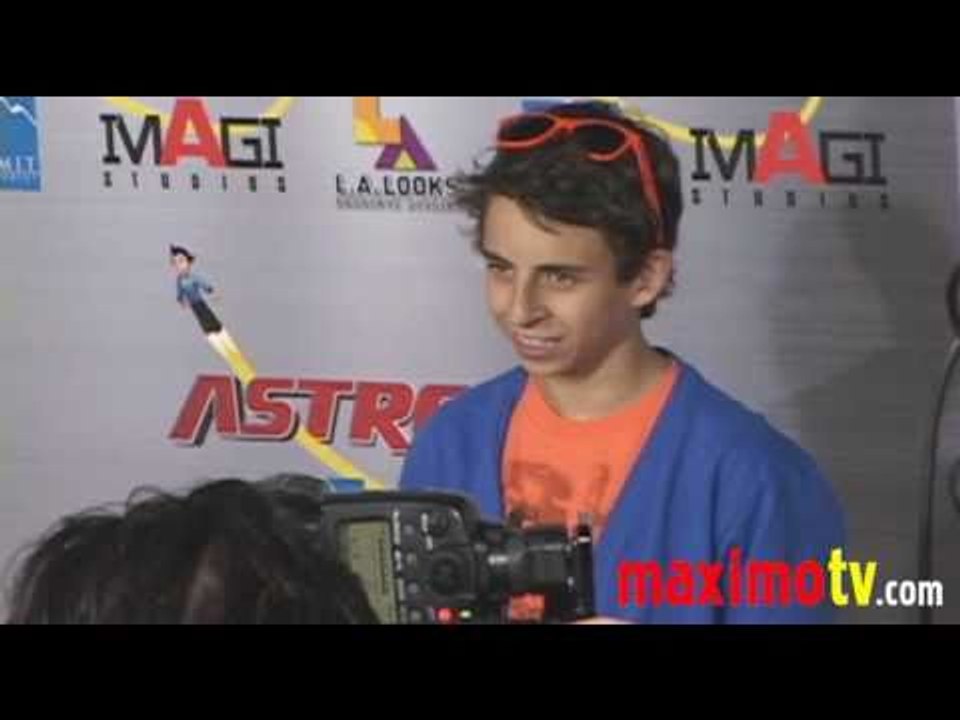Moises Arias at ASTRO BOY Premiere