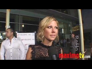 Desi Lydic Interview at STAN HELSING Premiere
