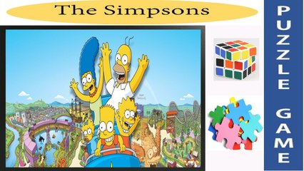 The Simpsons | Amazing Puzzle Game & Jigsaw| for Little Kids | Episode 1