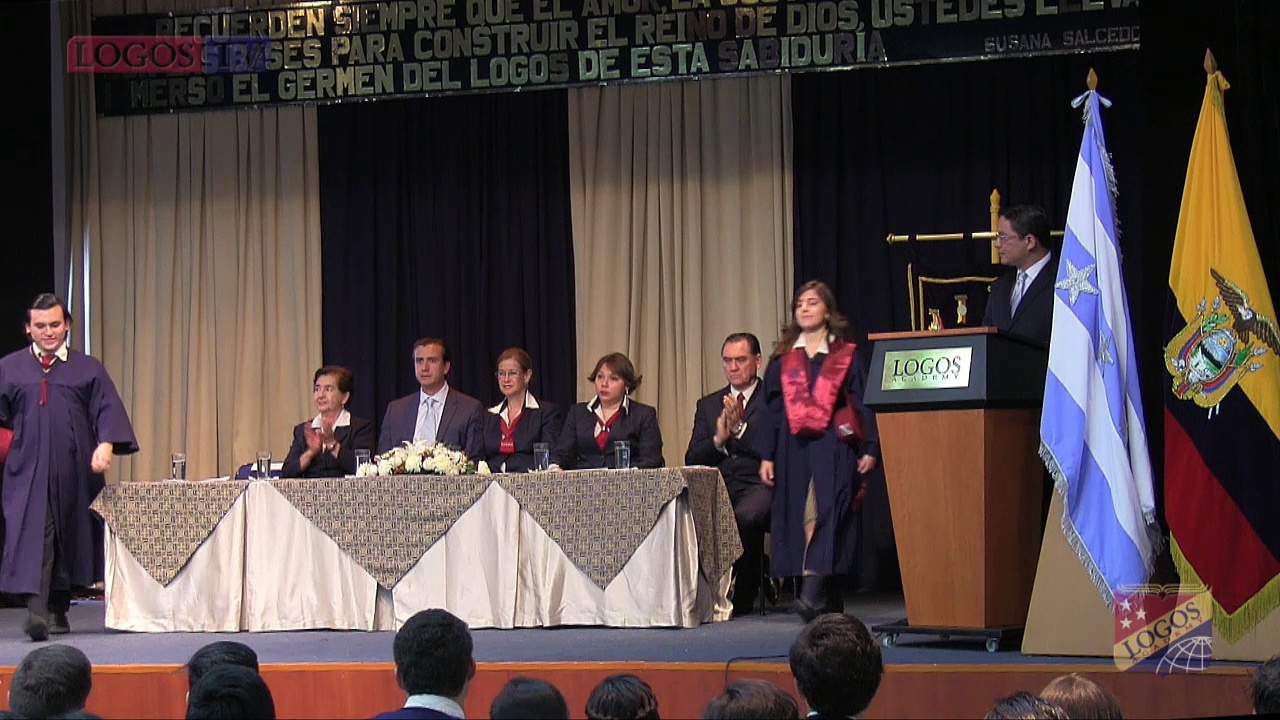 Ceremonia incorporación bachilleres LOGOS XVII