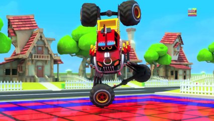 monster truck dan | kids song | baby rhymes | kids videos