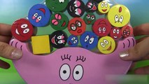 Barbapapa Jeu d’équilibre Wooden Balancing Game Jouet pour enfants et bébés 19 pièces en bois