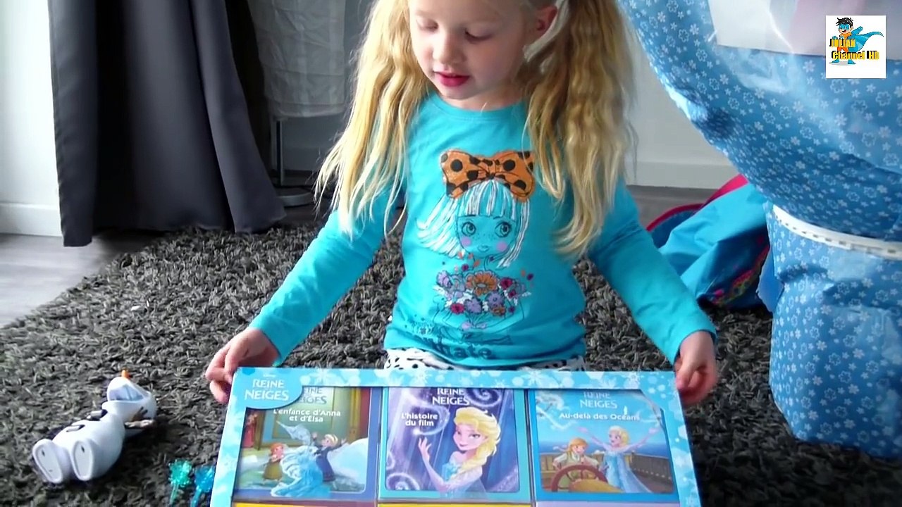 oeuf & jouet LA REINE DES NEIGES+kinder surprise#FROZEN GIANT SURPRISE EGG